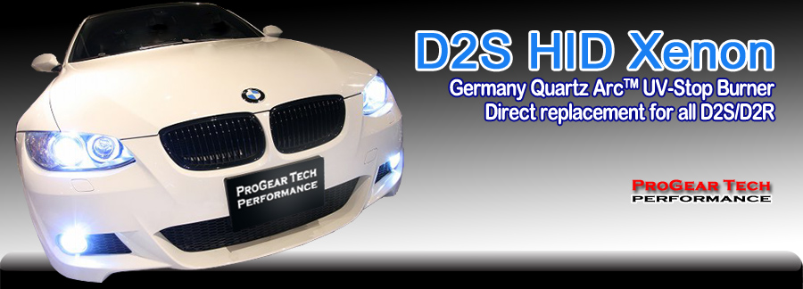 Germany burner ProGear Tech Performance D2S D2R HID Xenon headlight replacement bulbs